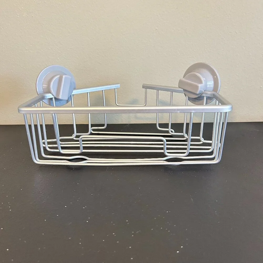 Target Made By Design Wire Corner Suction Basket Aluminum Shower Caddy